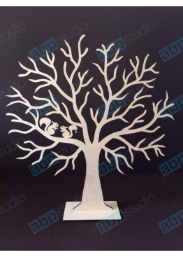 Дерево с белочками (арт.w3)