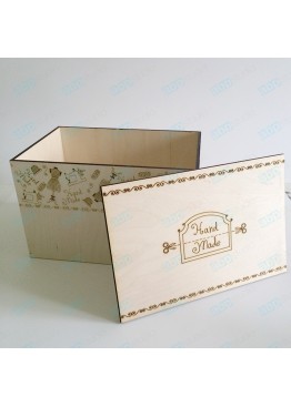 Коробка для хранения "Hand Made". Размер 30х20х20см.