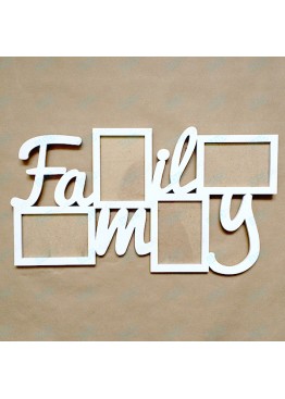 Фоторамка Family 4 фото (арт.ft3)