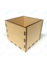 Самосборная деревянная коробка. Размер 8х8х8 см. 