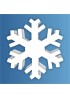Снежинка пенопласт, толщина 2 см (арт. PEN_SNG4)